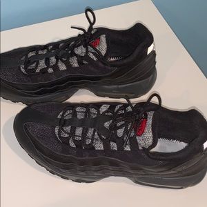 Black Nike Air Max 95’s Size 11